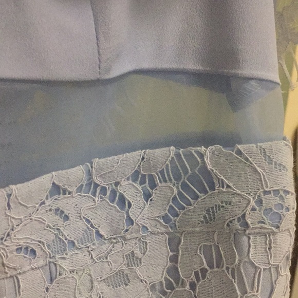 ❌SOLD❌ASOS lace crop top midi pencil dress size 2 - Picture 7 of 7